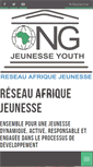 Mobile Screenshot of afriquejeunesse.com